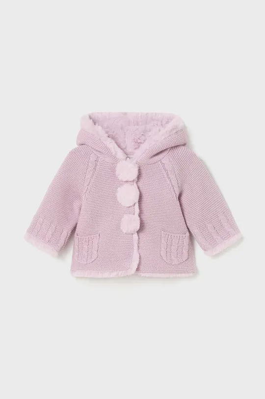 Mayoral Newborn sweter niemowlęcy różowy