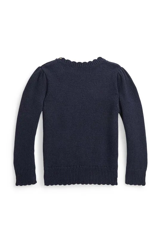 Дитячий бавовняний светр Polo Ralph Lauren чорний