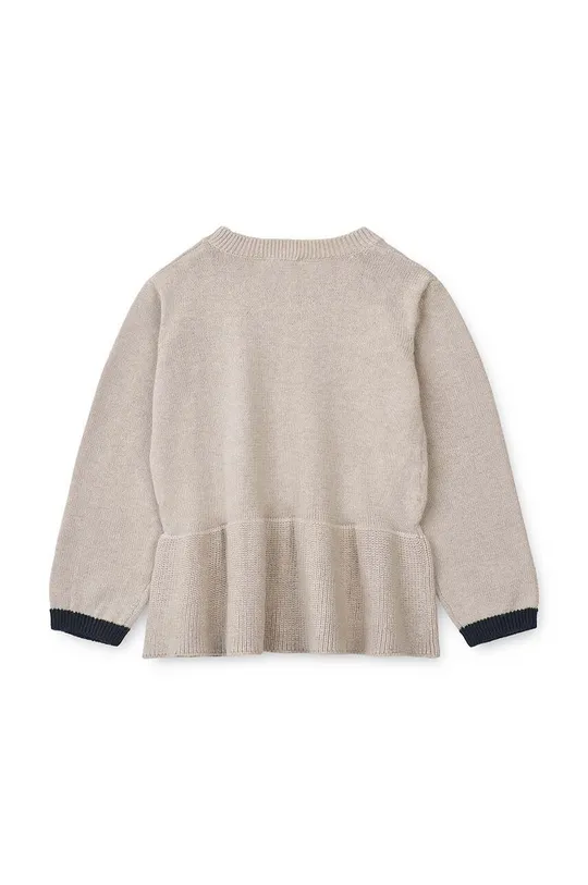 Bombažni pulover za dojenčke Liewood 100 % Organski bombaž