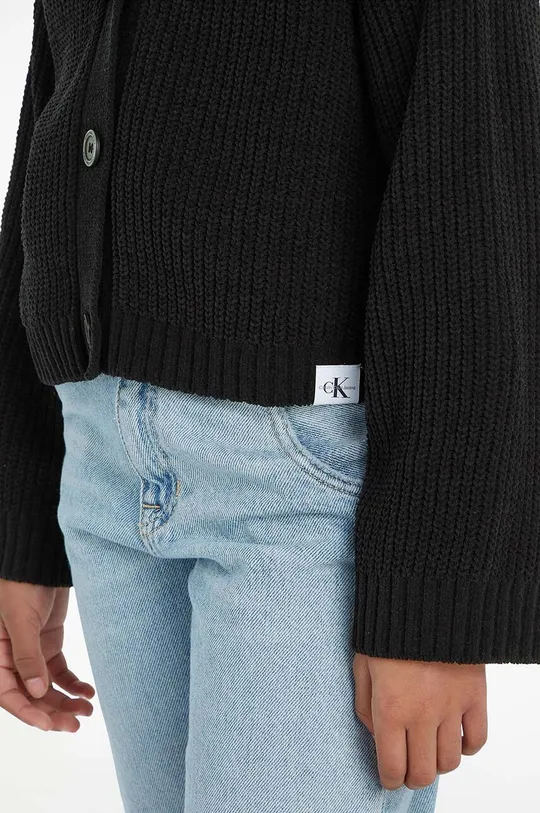 Calvin Klein Jeans kardigan dziecięcy Dziewczęcy