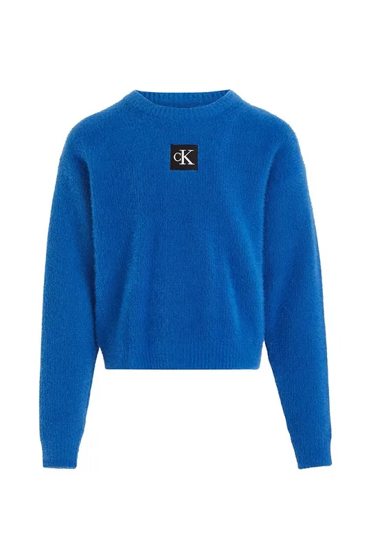 Calvin Klein Jeans gyerek pulóver kék