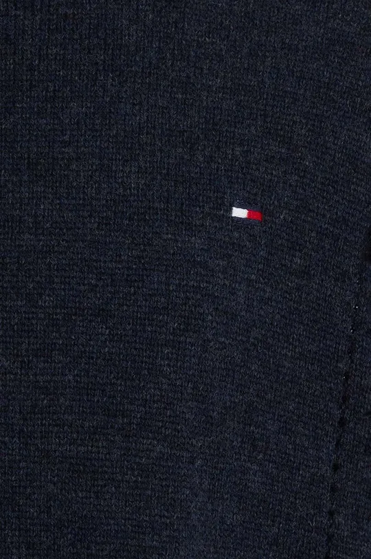 mornarsko modra Otroški volneni pulover Tommy Hilfiger