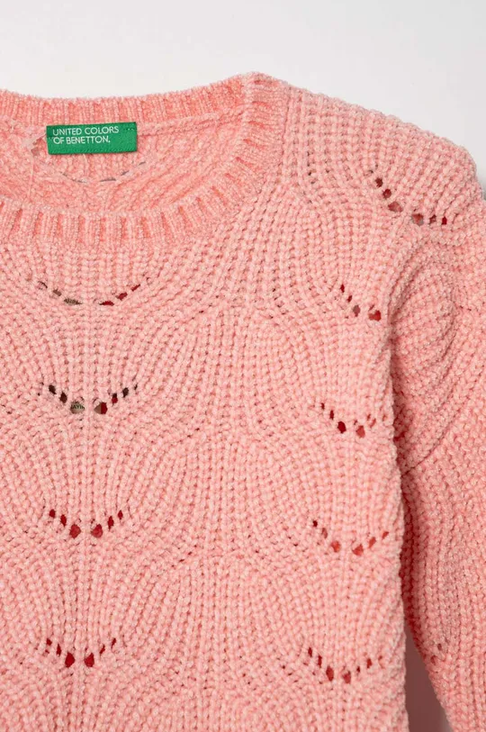 Detský sveter United Colors of Benetton 100 % Polyester