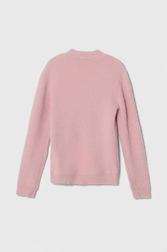 Guess sweter dziecięcy różowy