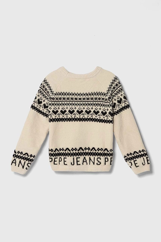 Pepe Jeans sweter dziecięcy beżowy