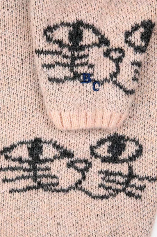 Детский свитер с примесью шерсти Bobo Choses 57% Хлопок, 29% Полиамид, 7% Шерсть, 7% Вискоза