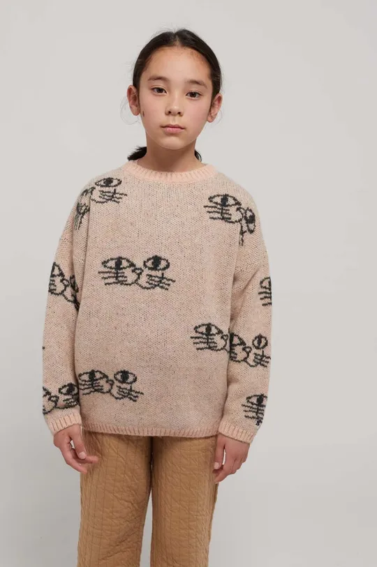 Detský sveter s prímesou vlny Bobo Choses