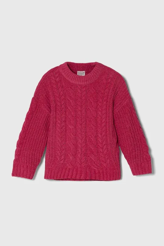 fioletowy Abercrombie & Fitch sweter Dziewczęcy
