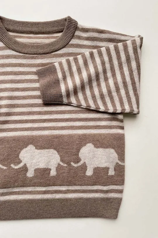 Otroški pulover s primesjo volne Konges Sløjd