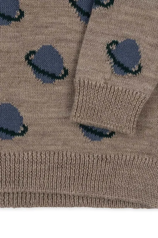 Детский шерстяной свитер Konges Sløjd Детский