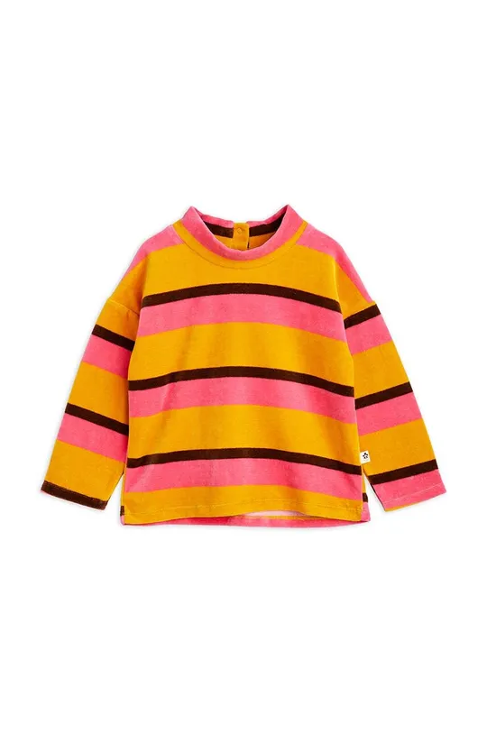 Otroški bombažen pulover Mini Rodini oranžna