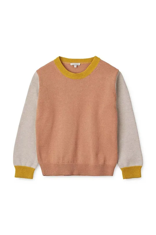 помаранчевий Дитячий бавовняний светр Liewood Дитячий