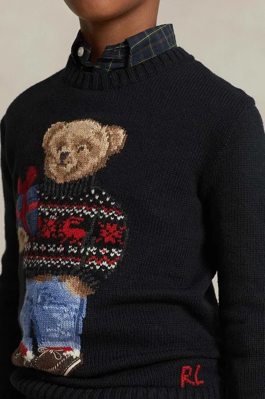 Παιδικό βαμβακερό πουλόβερ Polo Ralph Lauren Για αγόρια