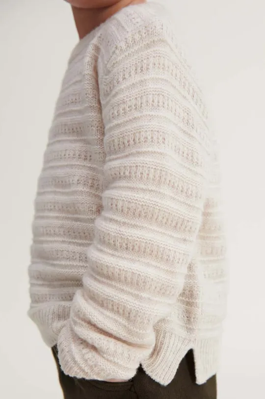 Detský sveter s prímesou vlny Liewood Vlna z alpaky