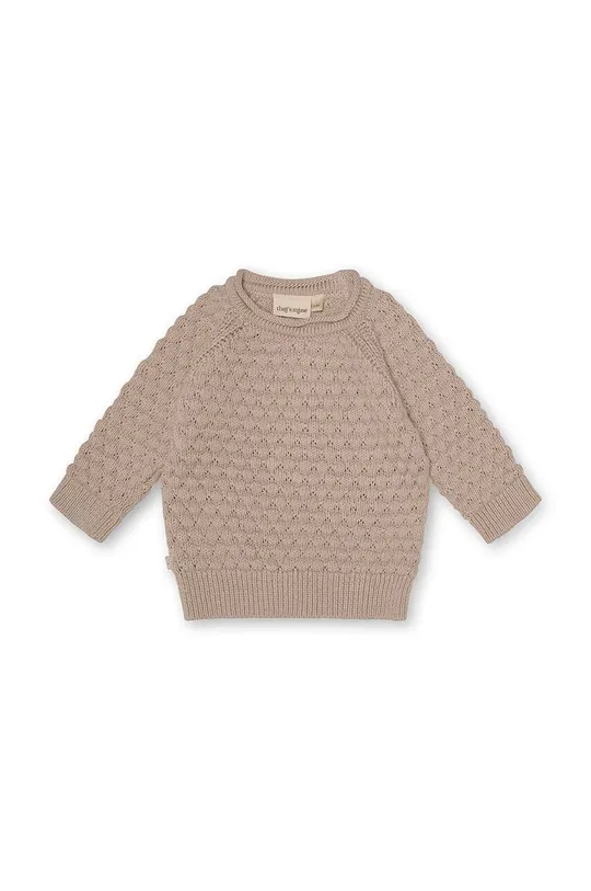 Detský bavlnený svetrík That's mine Juno Sweaters 28495 béžová