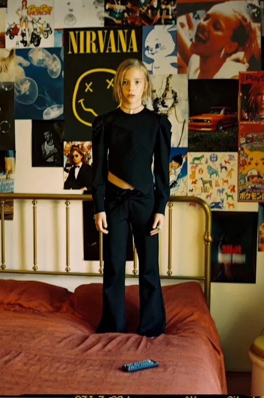 črna Otroški pulover Sisley Otroški
