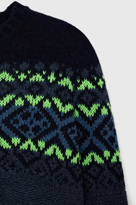 Otroški pulover s primesjo volne United Colors of Benetton 77 % Akril, 23 % Volna