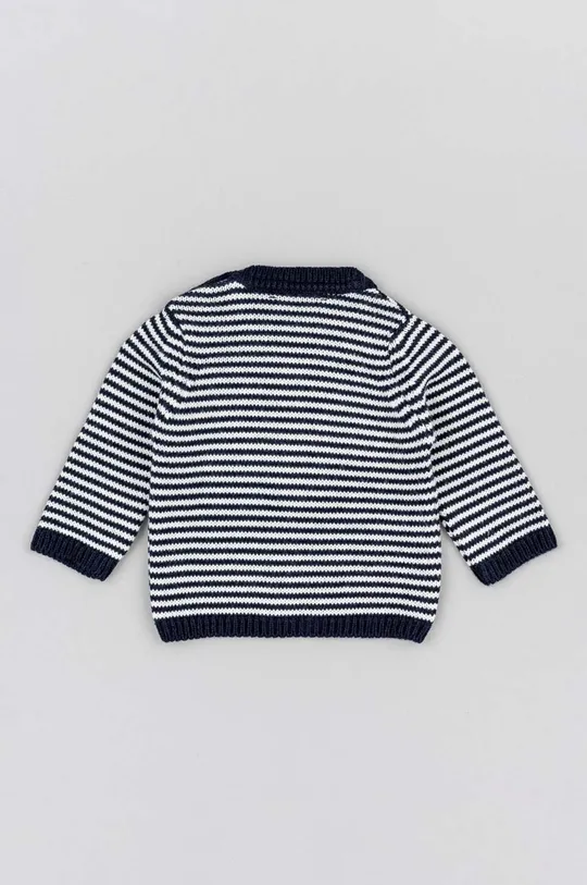 Pulover za bebe zippy mornarsko plava