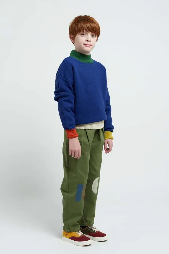 Παιδικό πουλόβερ από μείγμα μαλλιού Bobo Choses