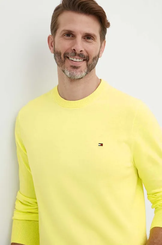 giallo Tommy Hilfiger maglione
