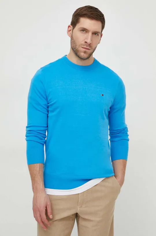kék Tommy Hilfiger pulóver Férfi