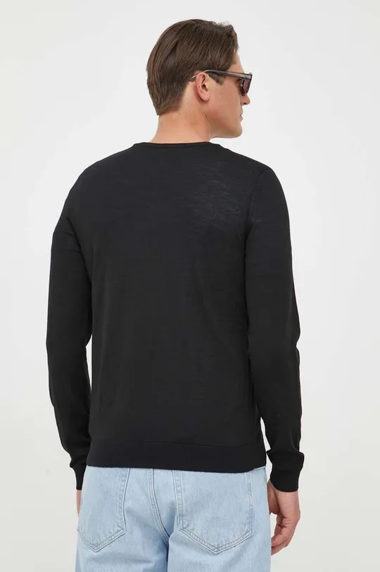 Volnen pulover BOSS 100 % Deviška volna