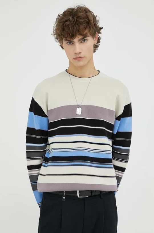 Pamučni pulover PS Paul Smith šarena
