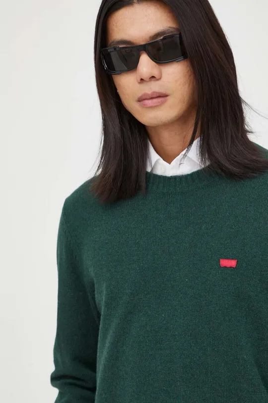 zelena Volnen pulover Levi's