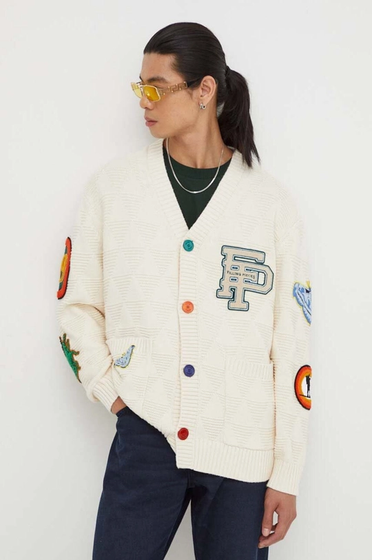 Filling Pieces cardigan din bumbac 100% Bumbac