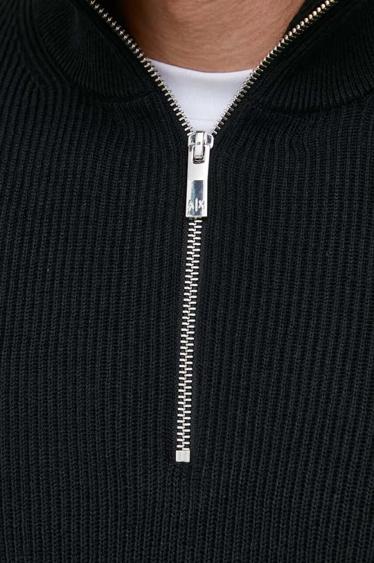Armani Exchange sweter z domieszką wełny Męski