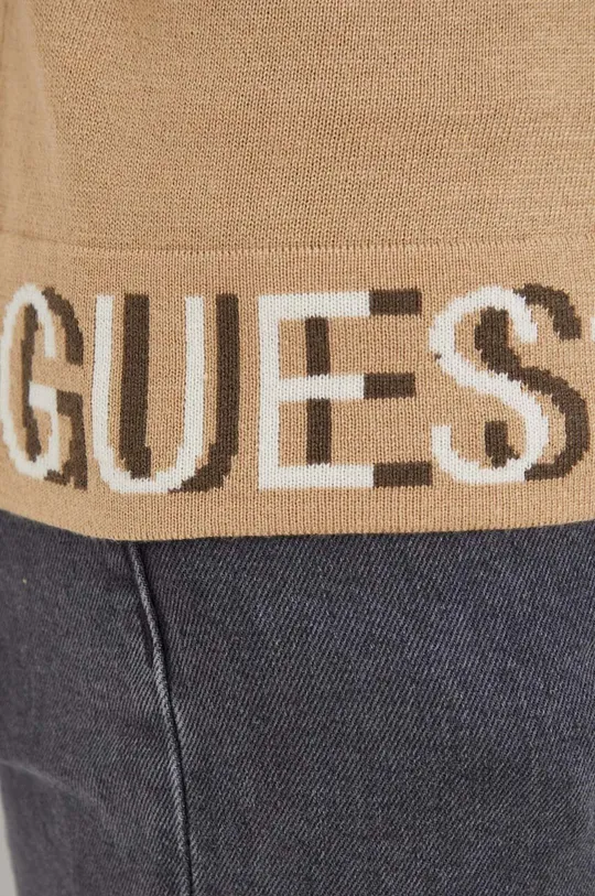 Pulover s dodatkom svile Guess Muški