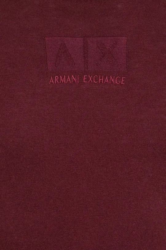 Armani Exchange sweter z domieszką jedwabiu Męski