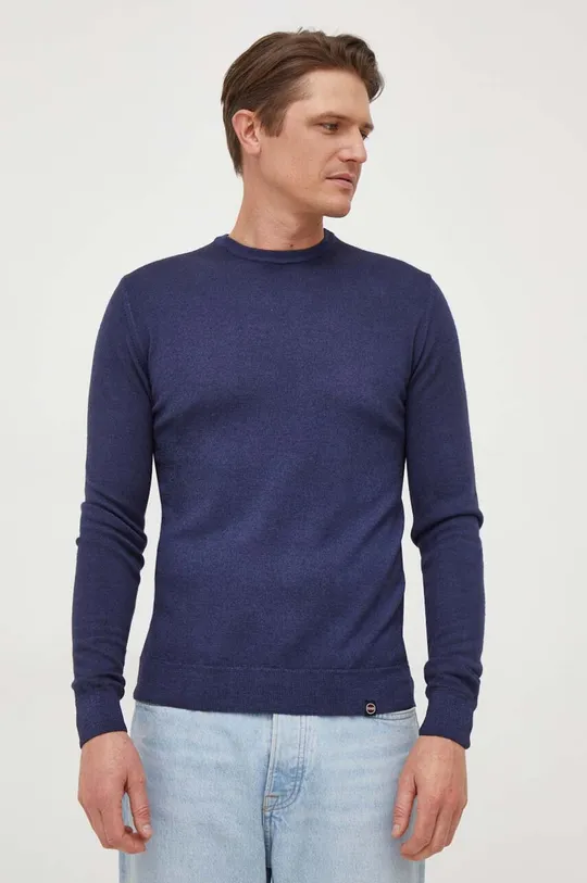 тёмно-синий Шерстяной свитер Colmar