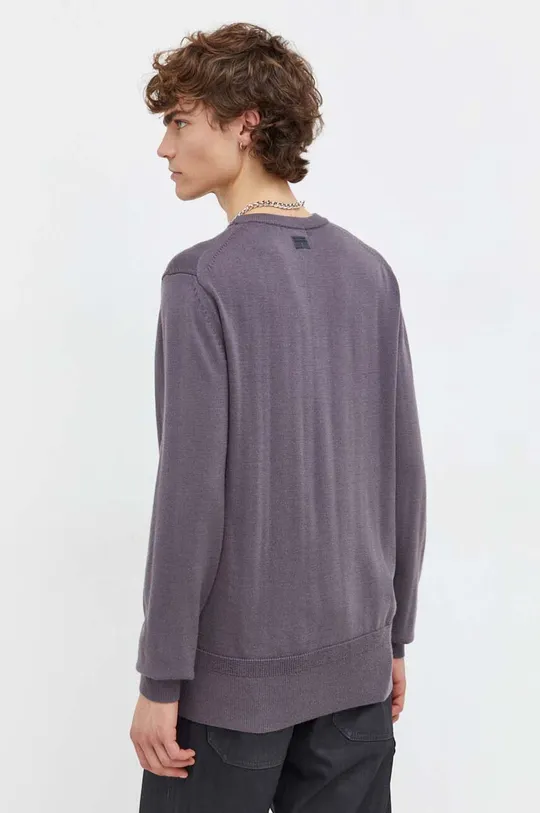 G-Star Raw sweter wełniany 100 % Wełna merynosów 