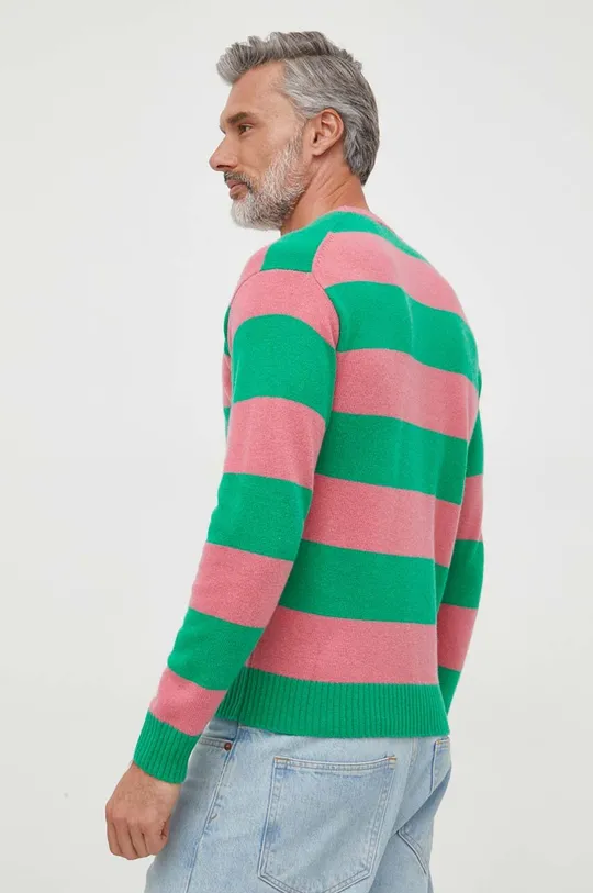 Шерстяной свитер United Colors of Benetton 80% Шерсть, 20% Полиамид