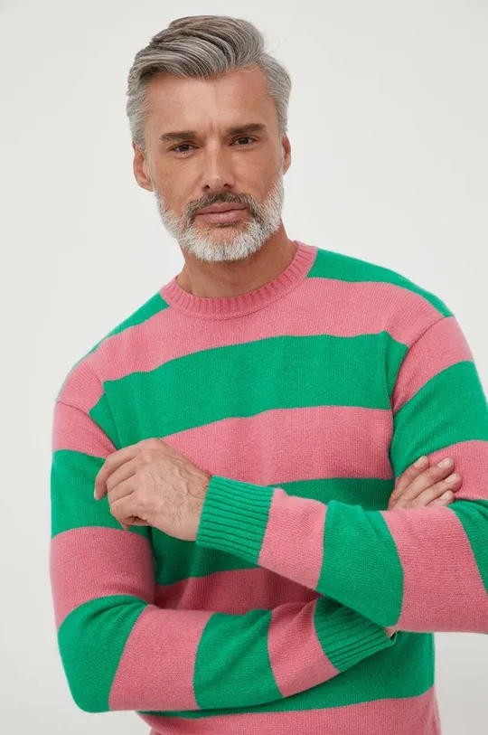 πολύχρωμο Μάλλινο πουλόβερ United Colors of Benetton
