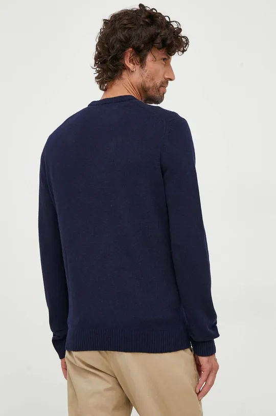 Lacoste sweter wełniany Materiał zasadniczy: 100 % Wełna, Ściągacz: 98 % Wełna, 1 % Elastan, 1 % Poliamid