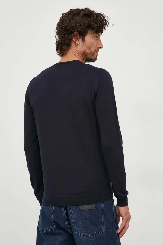 Шерстяной свитер Karl Lagerfeld тёмно-синий