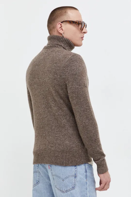 Superdry sweter z domieszką wełny 54 % Nylon, 28 % Wełna, 18 % Poliester
