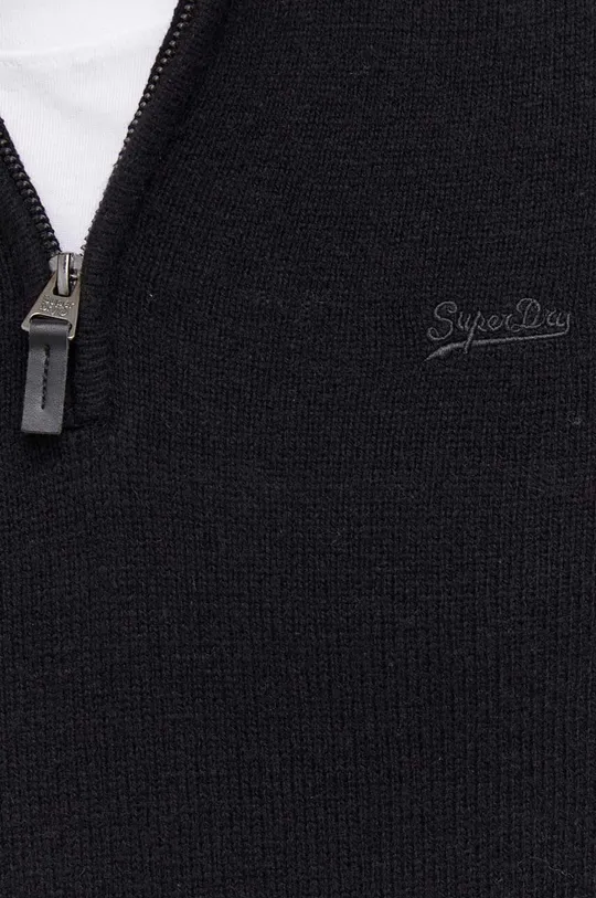 Superdry sweter z domieszką wełny Męski