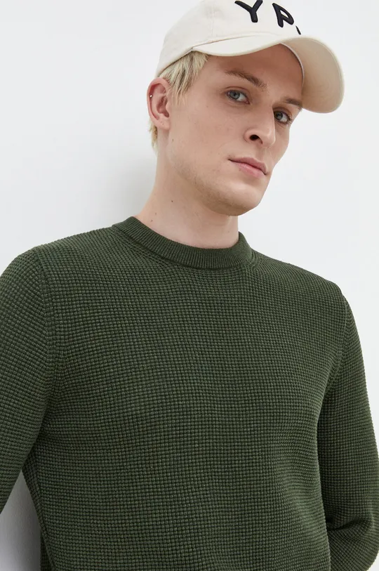 zielony Superdry sweter bawełniany Męski