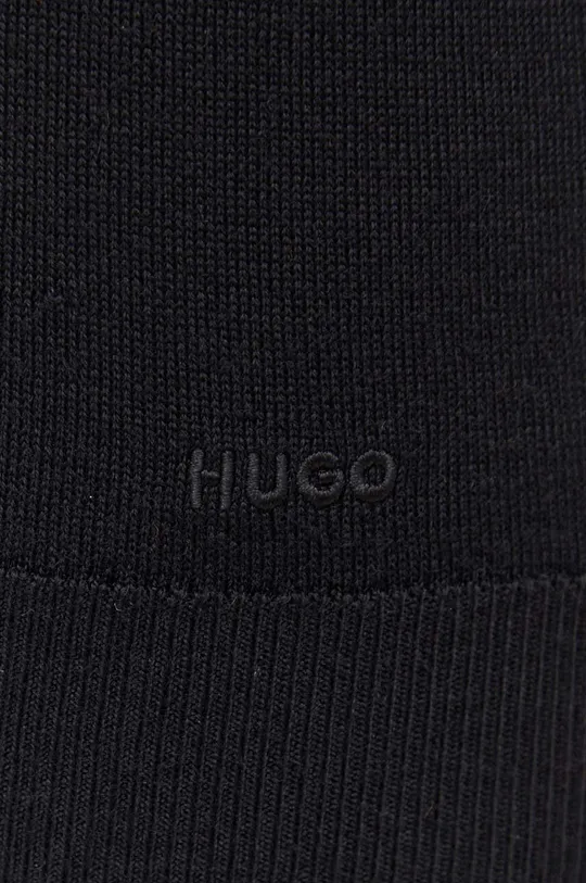 Vlnený sveter HUGO Pánsky