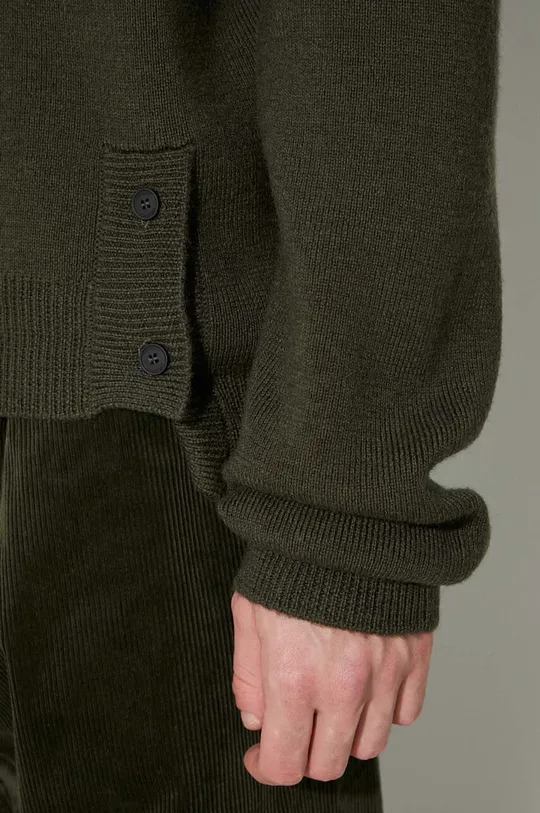 A-COLD-WALL* maglione in lana UTILITY MOCK NECK KNIT Uomo