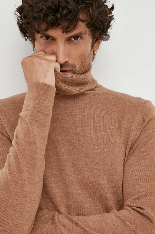 Vlnený sveter Calvin Klein