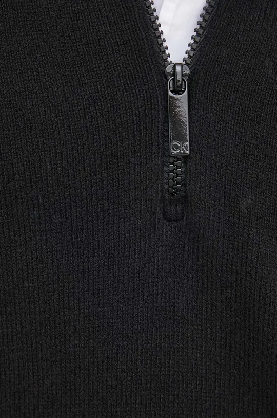 Calvin Klein sweter z domieszką wełny