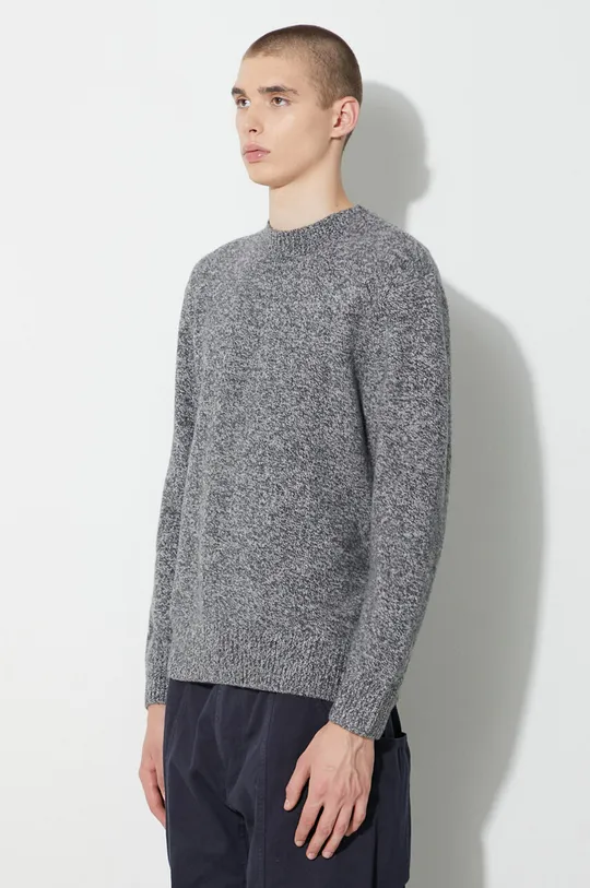 gray A.P.C. wool jumper