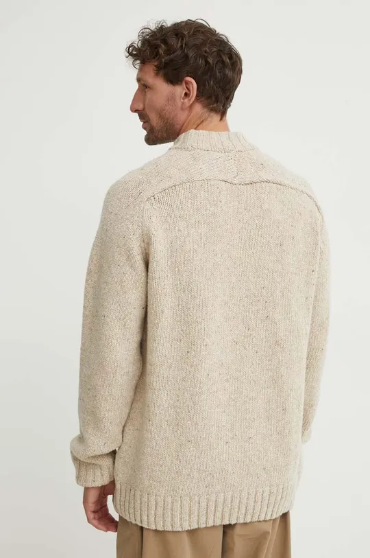 Universal Works pulover de lână VINCENT TURTLE NECK 80% Lana, 20% Poliamida