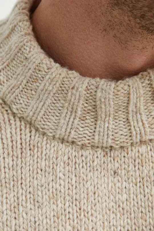 Universal Works pulover de lână VINCENT TURTLE NECK