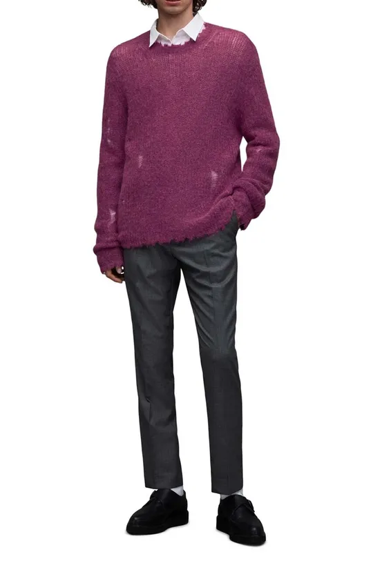 AllSaints sweter z domieszką wełny Bleaker Męski