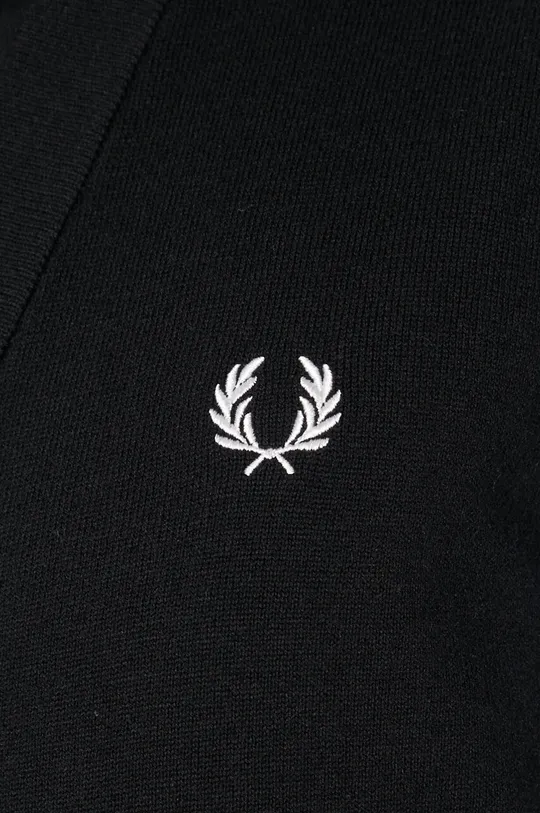 Fred Perry cardigan in lana